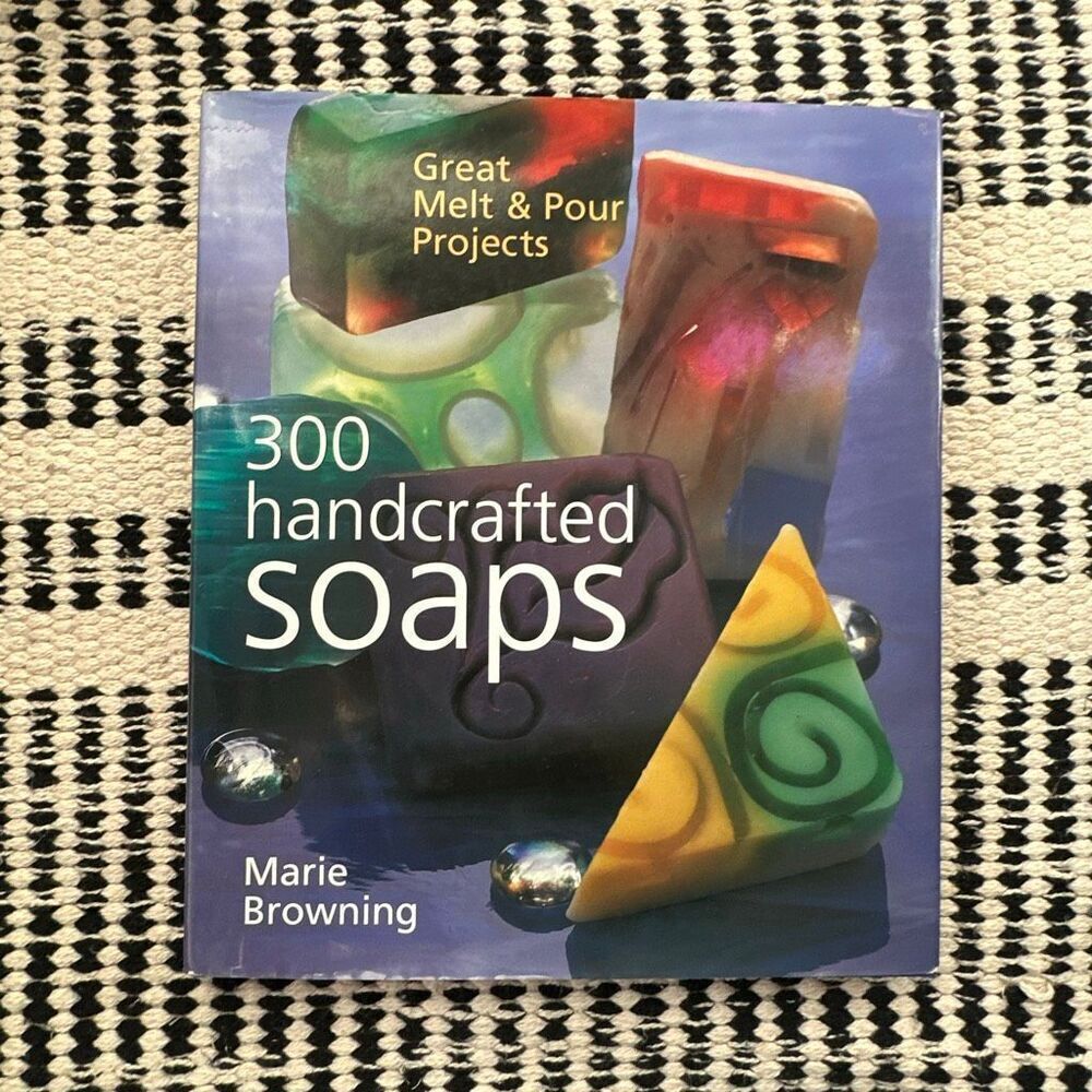 300 handcrafted soaps - Marie browning project book hobby books